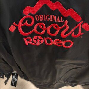 BNWT Oscar Piel Coors Rodeo Leather Jacket